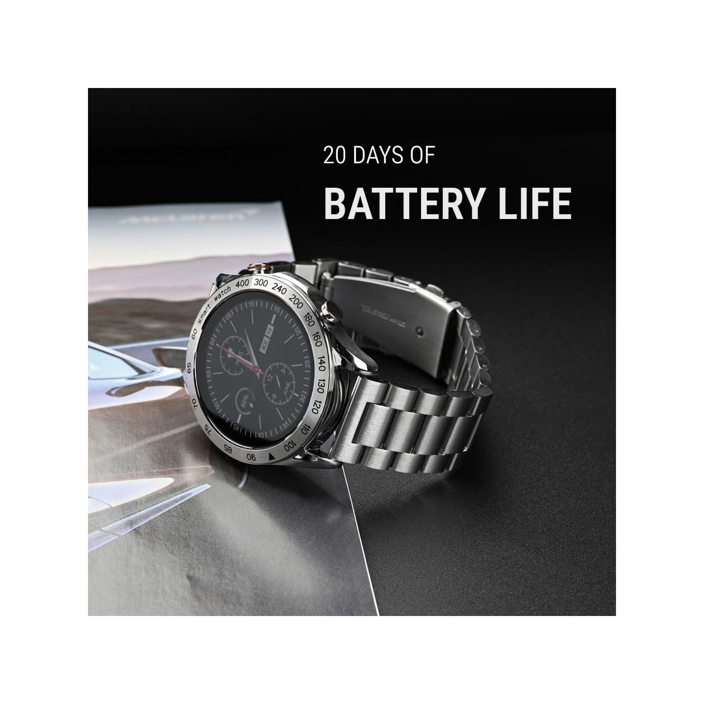 HiFuture SmartWatch Silver - FUTUREGO PRO - SmartWatch Silver — Buy in Cyprus with Fast Delivery