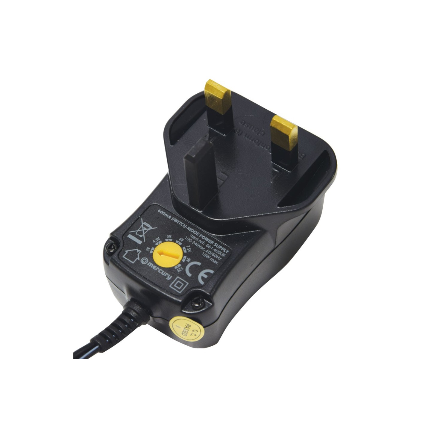 Mercury Switch-Mode Power Supply - 661.400UK - 600mA — Buy in Cyprus with Fast Delivery