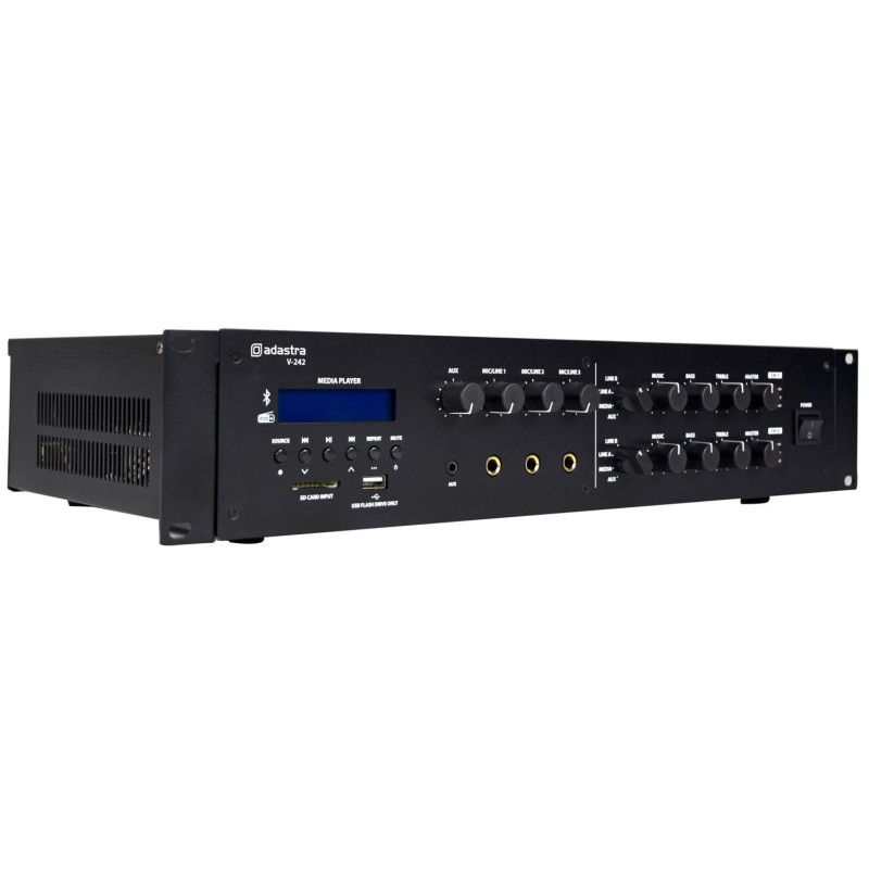 Buy Adastra V-242 100V Amplifier - 953.252UK - 2x240W FM USB SD BT in Cyprus, Nicosia, Limassol, Larnaka, Pafos