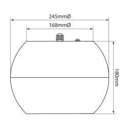 Buy Adastra Pendant Speakers - PS50-W - 5'' 952.426UK White in Cyprus, Nicosia, Limassol, Larnaka, Pafos