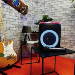 Buy N-Gear FLASHBANGER Karaoke Speaker - 606 - BT USB with 1x Wireless Microphone in Cyprus, Nicosia, Limassol, Larnaka, Pafos