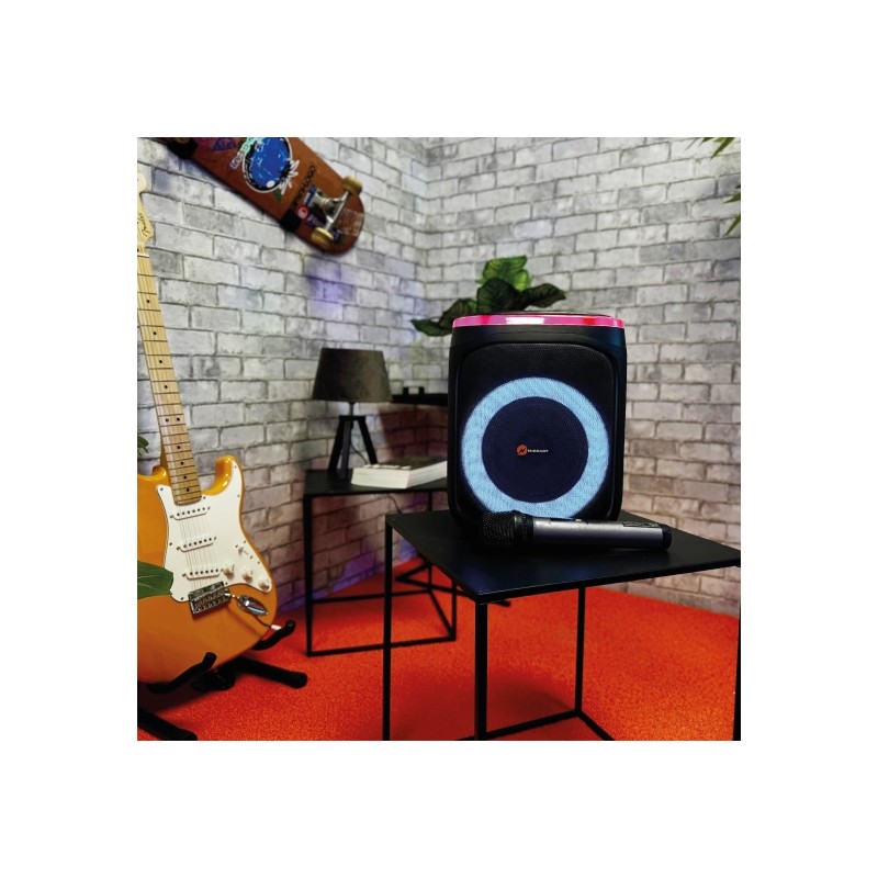 Buy N-Gear FLASHBANGER Karaoke Speaker - 606 - BT USB with 1x Wireless Microphone in Cyprus, Nicosia, Limassol, Larnaka, Pafos