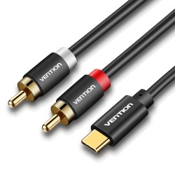 Buy Vention Audio Converter - BGDBG - Audio Converter USB-C to 2RCA Male Cable 1.5m in Cyprus, Nicosia, Limassol, Larnaka, Pafos