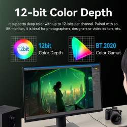 Vention HDMI Cable - ALOGI - 2.1 8K60Hz Braided Ultra Thin 3.0m — Buy in Cyprus with Fast Delivery