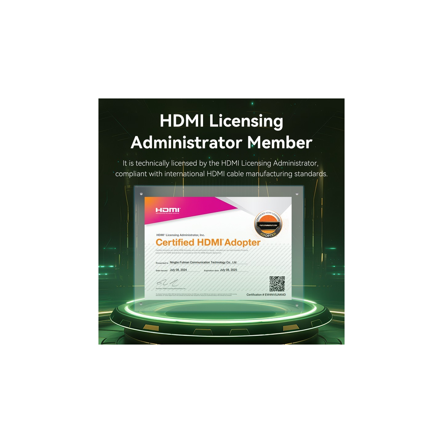 Vention HDMI Cable - ALOGI - 2.1 8K60Hz Braided Ultra Thin 3.0m — Buy in Cyprus with Fast Delivery