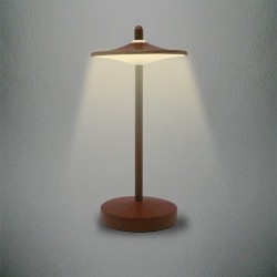 Buy KELU SAKE USB-C Rechargeable IP44 Aluminium Lamp - 130LM Corten in Cyprus, Nicosia, Limassol, Larnaka, Pafos