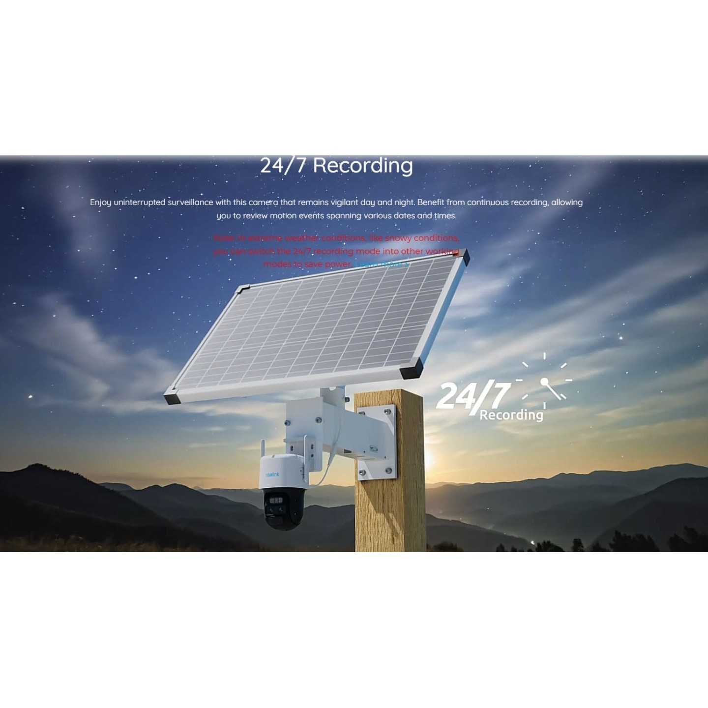 Reolink Outdoor Battery Camera - BP4G - 4K Trackmix LTE With Solar Panel Plus (G790) (Hard Bundle)