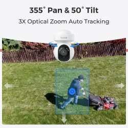 Buy Reolink WIFI Outdoor PTZ Camera 5MP 3x Optical Zoom E1 Outdoor - E540 - E1 O... in Cyprus, Nicosia, Limassol, Larnaka, Pafos