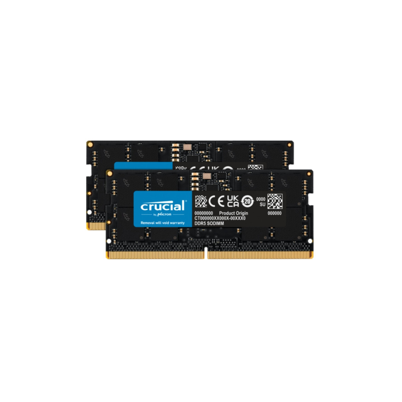 Crucial 32GB (2x16GB) DDR5-5600 SO-DIMM - CT2K16G56C46S5 - 5600MHz, CL46, 1.1V — Buy in Cyprus with Fast Delivery