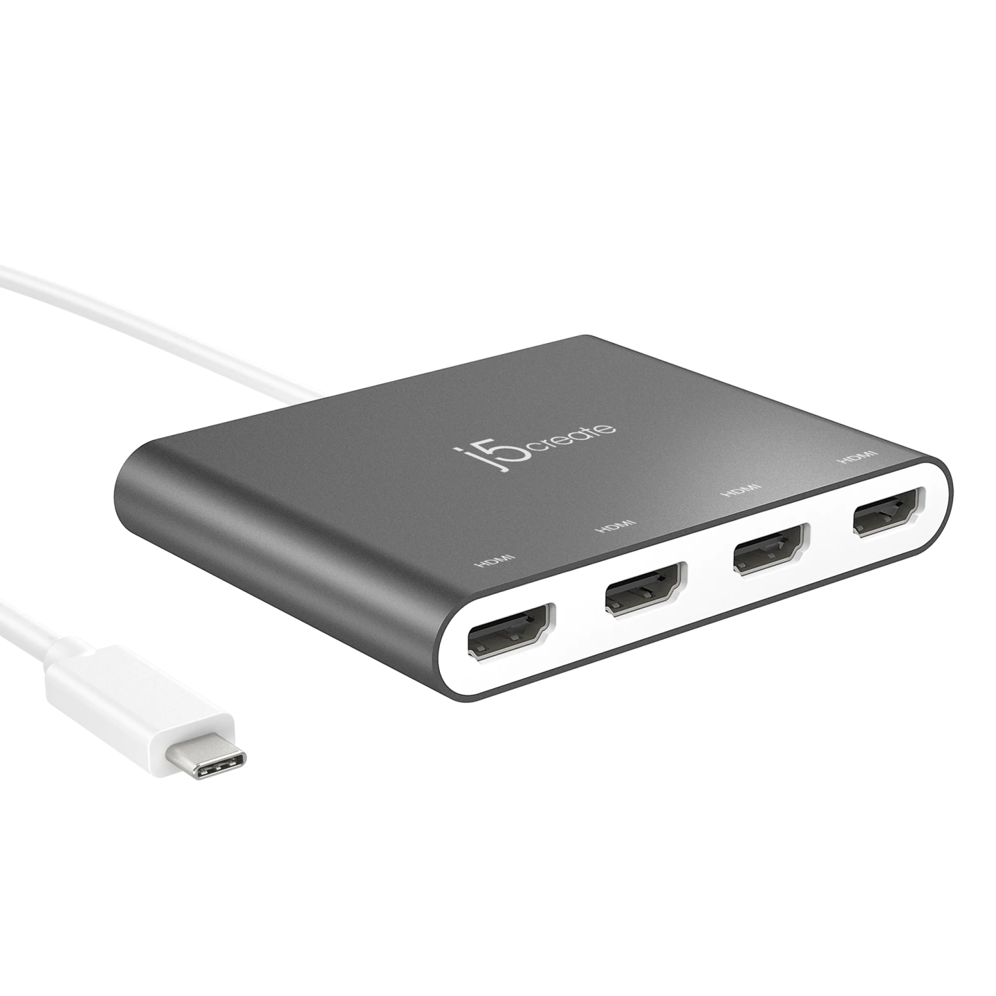 j5create Converter USB-C to 4-Port HDMI Multi-Monitor - JCA366 - Converter USB-C to 4-Port HDMI Multi-Monitor