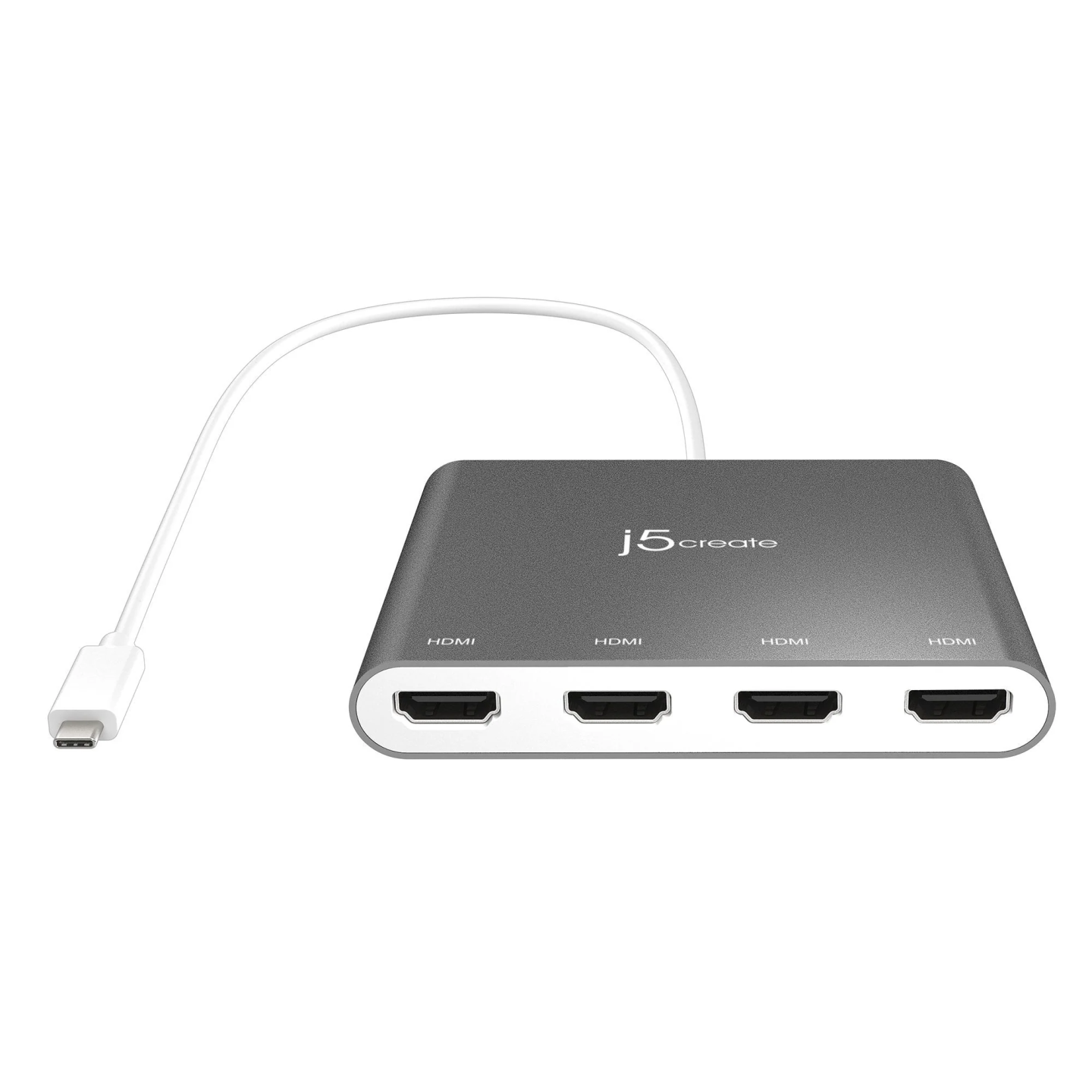 j5create Converter USB-C to 4-Port HDMI Multi-Monitor - JCA366 - Converter USB-C to 4-Port HDMI Multi-Monitor