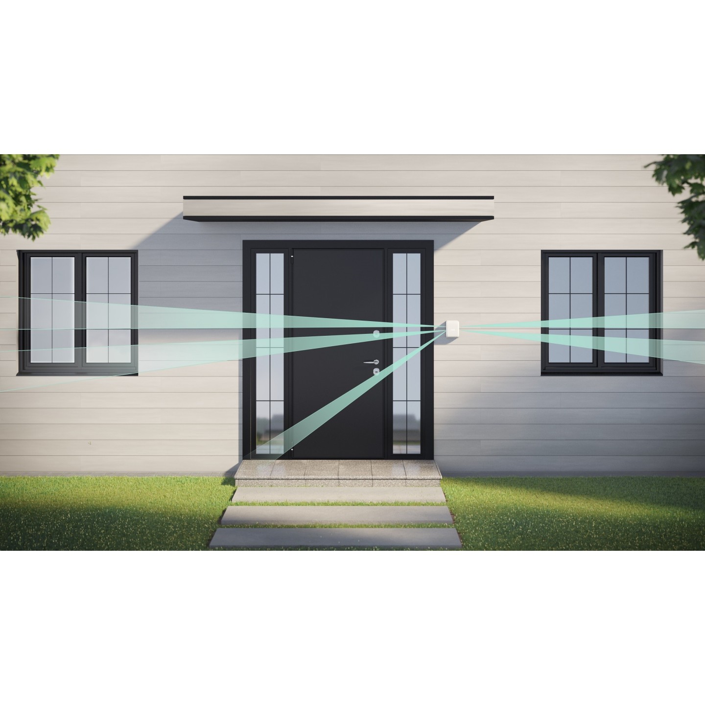 AJAX PIR DualCurtain Outdoor White - PIR DualCurtain Outdoor White — Buy in Cyprus with Fast Delivery