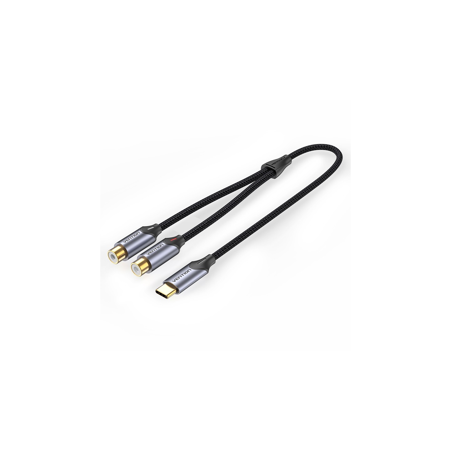Vention Audio Converter - BGVHD - USB-C to 2RCA Female Cable 0.5m — Buy in Cyprus with Fast Delivery