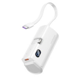 Buy Vention Powerbank - FHRW0 - 4800mAh, 22.5W, Foldable, Lightning, White in Cyprus, Nicosia, Limassol, Larnaka, Pafos