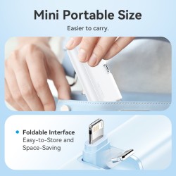 Buy Vention Powerbank - FHRW0 - 4800mAh, 22.5W, Foldable, Lightning, White in Cyprus, Nicosia, Limassol, Larnaka, Pafos