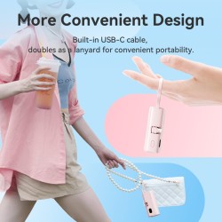 Buy Vention Powerbank - FHRW0 - 4800mAh, 22.5W, Foldable, Lightning, White in Cyprus, Nicosia, Limassol, Larnaka, Pafos