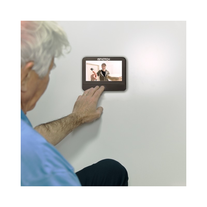 Buy GBC HeyDoor Smart WiFi Peephole with Monitor - 4.3'' - 4.3'' monitor in Cyprus, Nicosia, Limassol, Larnaka, Pafos