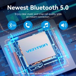 Buy Vention Car FM Transmitter, USB Music Player & Charger - FFLB0 - 3xUSB 30W 1... in Cyprus, Nicosia, Limassol, Larnaka, Pafos