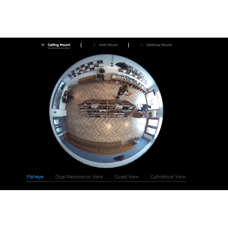 Buy Reolink POE IP Fisheye Camera 6MP Indoor Panoramic - P520 - POE IP Fisheye C... in Cyprus, Nicosia, Limassol, Larnaka, Pafos