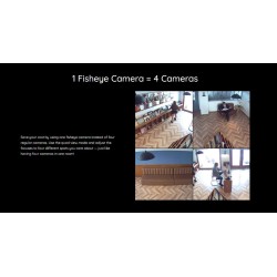 Buy Reolink POE IP Fisheye Camera 6MP Indoor Panoramic - P520 - POE IP Fisheye C... in Cyprus, Nicosia, Limassol, Larnaka, Pafos