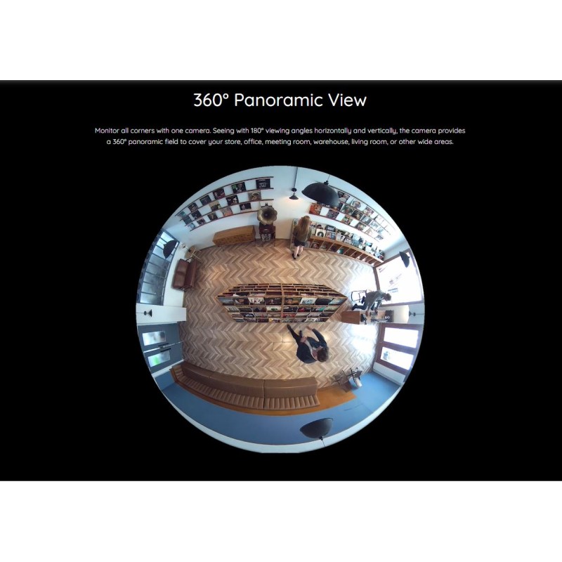 Buy Reolink POE IP Fisheye Camera 6MP Indoor Panoramic - P520 - POE IP Fisheye C... in Cyprus, Nicosia, Limassol, Larnaka, Pafos