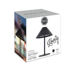 Buy KELU MINI LIBERTY USB-C Rechargeable IP54 Aluminium Table Lamp - 240LM 4000m... in Cyprus, Nicosia, Limassol, Larnaka, Pafos