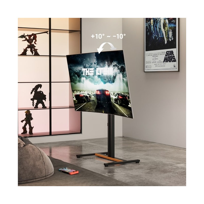 Buy Brateck TV Floorstand - FS47-44T-01 - 40x40, 96cm, 35kg in Cyprus, Nicosia, Limassol, Larnaka, Pafos