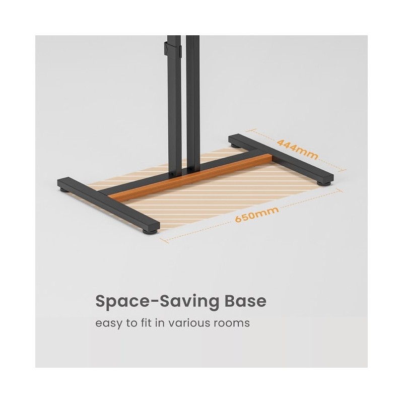 Buy Brateck TV Floorstand - FS47-44T-01 - 40x40, 96cm, 35kg in Cyprus, Nicosia, Limassol, Larnaka, Pafos