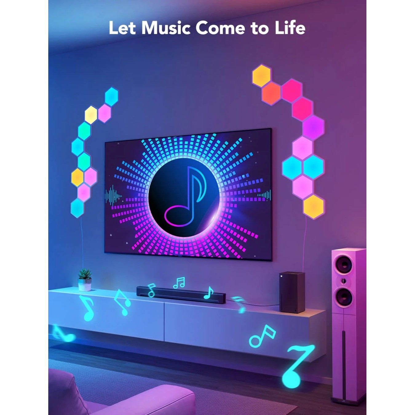 Govee Glide Hexa Light Panels - H1061 - 2pcs — Buy in Cyprus with Fast Delivery
