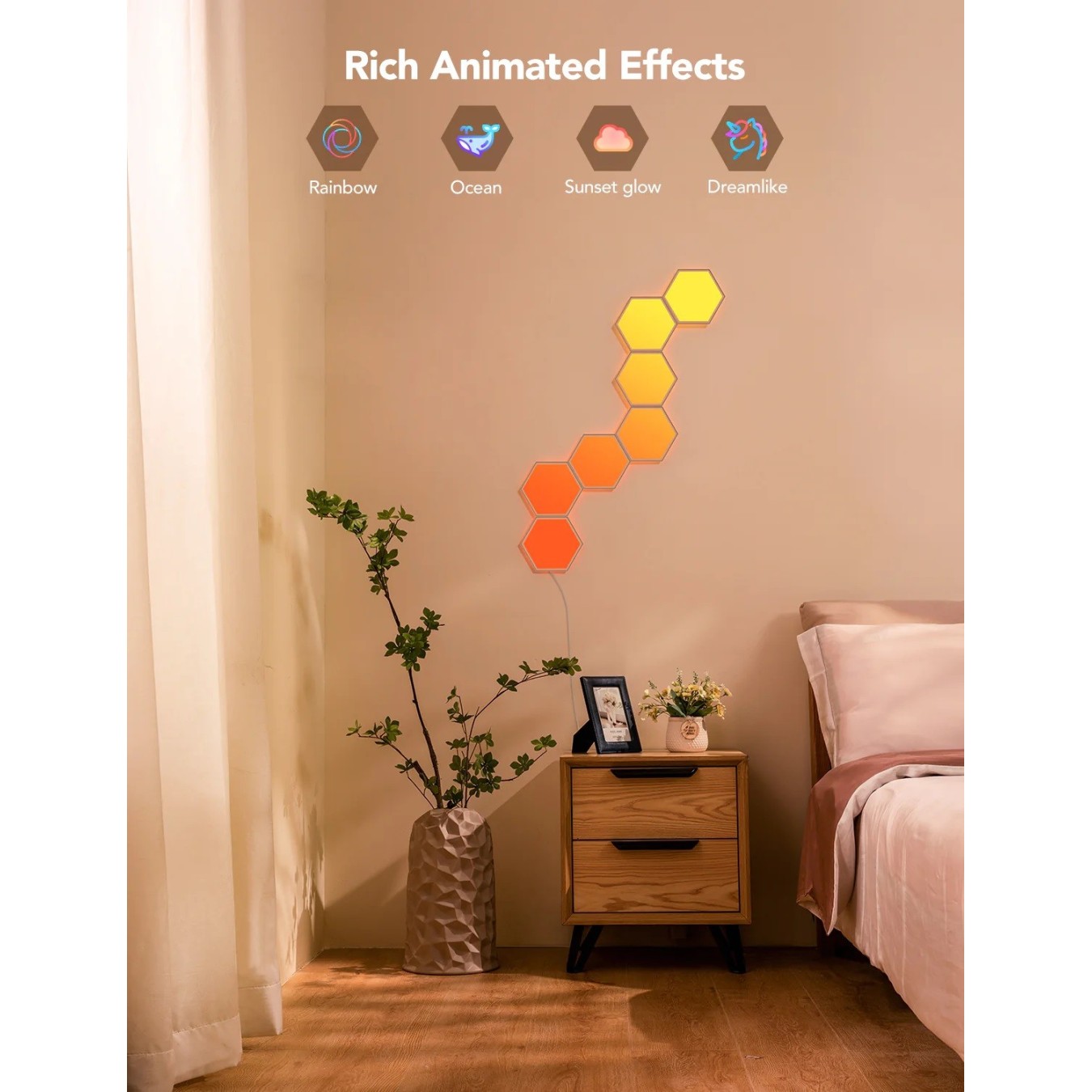 Govee Glide Hexa Light Panels - H1061 - 2pcs — Buy in Cyprus with Fast Delivery