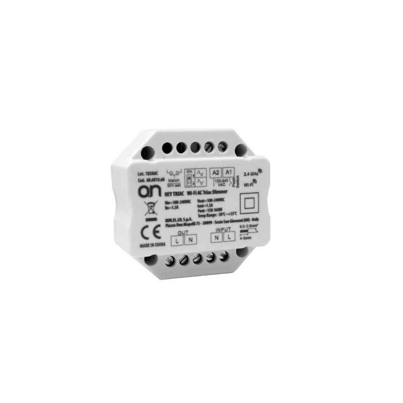 Buy GBC ON HeyTriac WIFI & RF Triac Dimmer - Smart Wi-Fi Module - 230V in Cyprus, Nicosia, Limassol, Larnaka, Pafos
