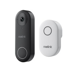 Buy Reolink WIFI Video Doorbell - D340W - 5MP Black in Cyprus, Nicosia, Limassol, Larnaka, Pafos