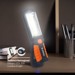 Buy Uniross Light Torch - ULFL018 - 2in1 Spotlight & Floodlight 200 Lumens 40 hrs in Cyprus, Nicosia, Limassol, Larnaka, Pafos