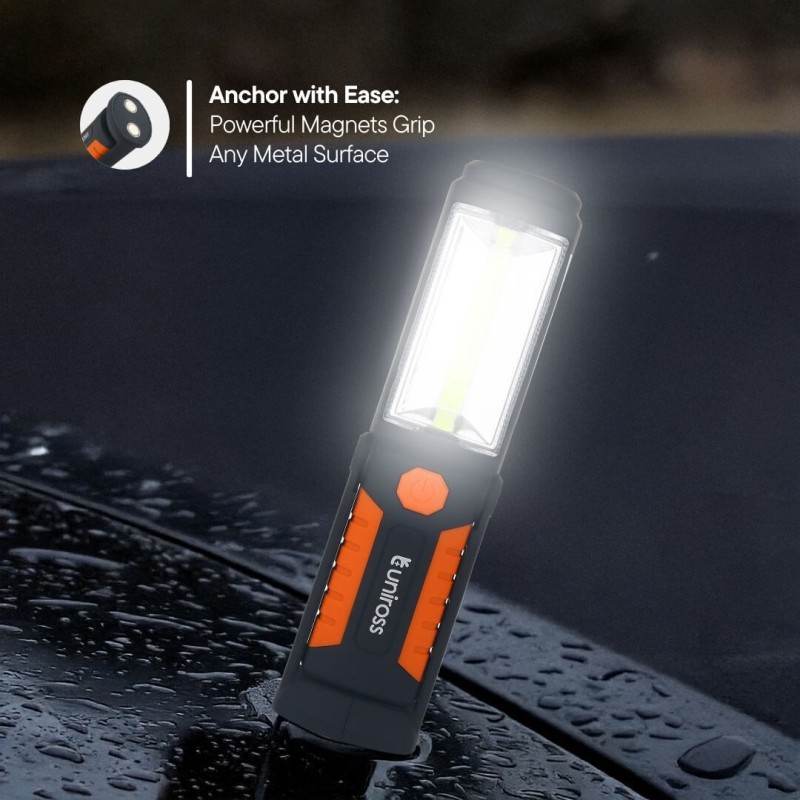 Buy Uniross Light Torch - ULFL018 - 2in1 Spotlight & Floodlight 200 Lumens 40 hrs in Cyprus, Nicosia, Limassol, Larnaka, Pafos