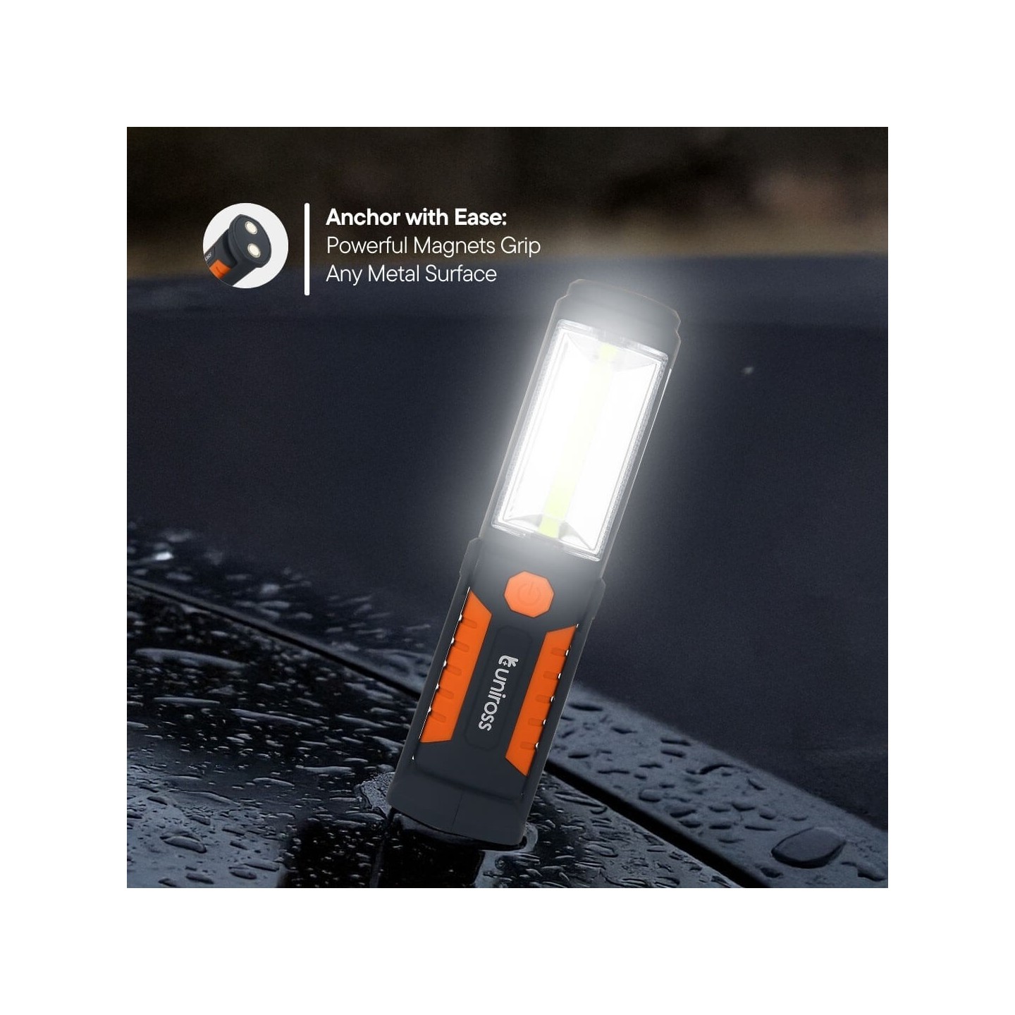 Uniross Light Torch - ULFL018 - 2in1 Spotlight & Floodlight 200 Lumens 40 hrs — Buy in Cyprus with Fast Delivery