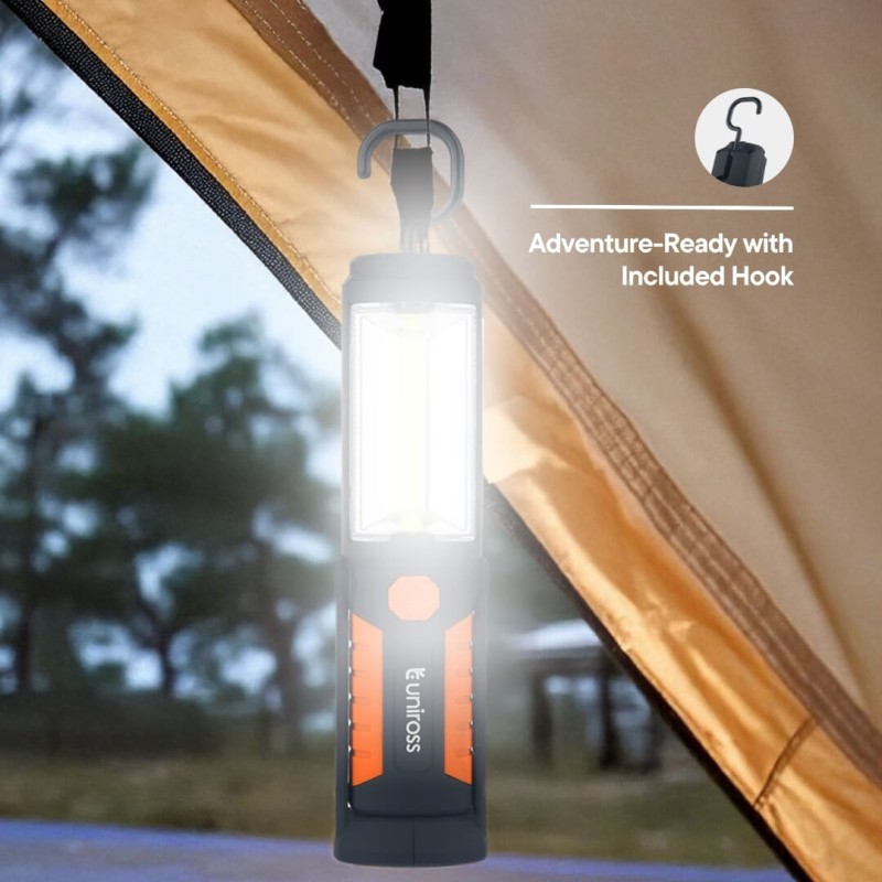 Buy Uniross Light Torch - ULFL018 - 2in1 Spotlight & Floodlight 200 Lumens 40 hrs in Cyprus, Nicosia, Limassol, Larnaka, Pafos