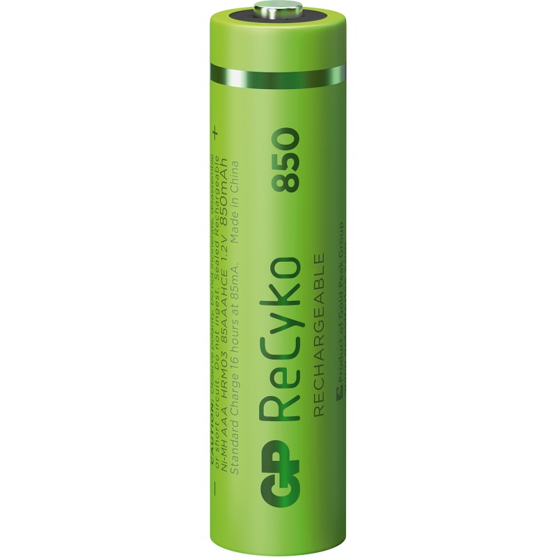 Buy GP ReCyko+ Rechargeable Batteries - AAA 850mah 4pcs in Cyprus, Nicosia, Limassol, Larnaka, Pafos