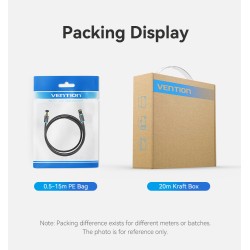 Buy Vention Network Cable CAT8 SFTP 1.5m Black - IKABG - CAT8 SFTP 1.5m Black in Cyprus, Nicosia, Limassol, Larnaka, Pafos