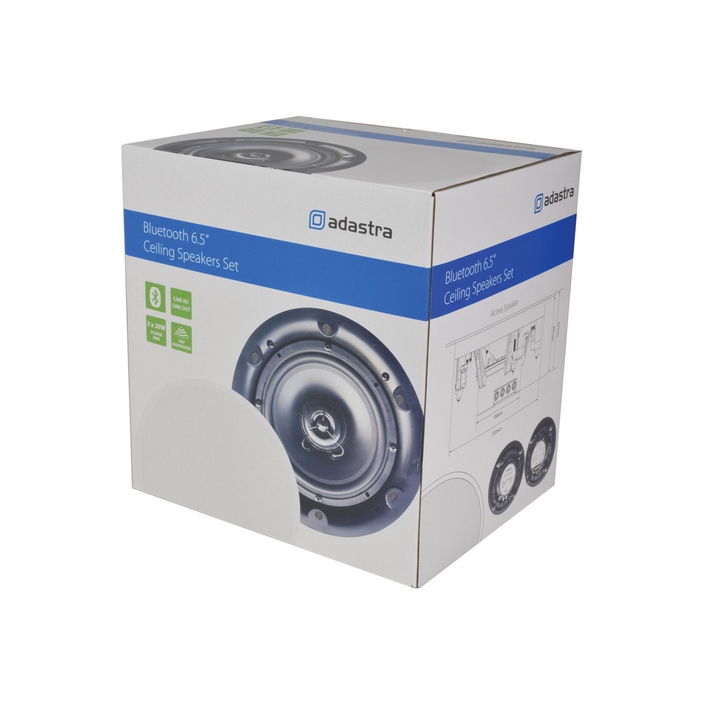 Adastra Bluetooth 6.5'' Ceiling Speakers - BCS65S - 953.165UK (PAIR) — Buy in Cyprus with Fast Delivery