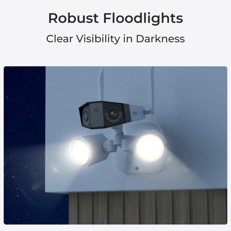 Buy Reolink WIFI Outdoor Camera - 8MP With Floodlight in Cyprus, Nicosia, Limassol, Larnaka, Pafos