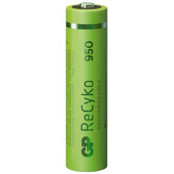 Buy GP ReCyko+ Recharg Batteries - 656.161UK - AAA 950mah 4pcs in Cyprus, Nicosia, Limassol, Larnaka, Pafos