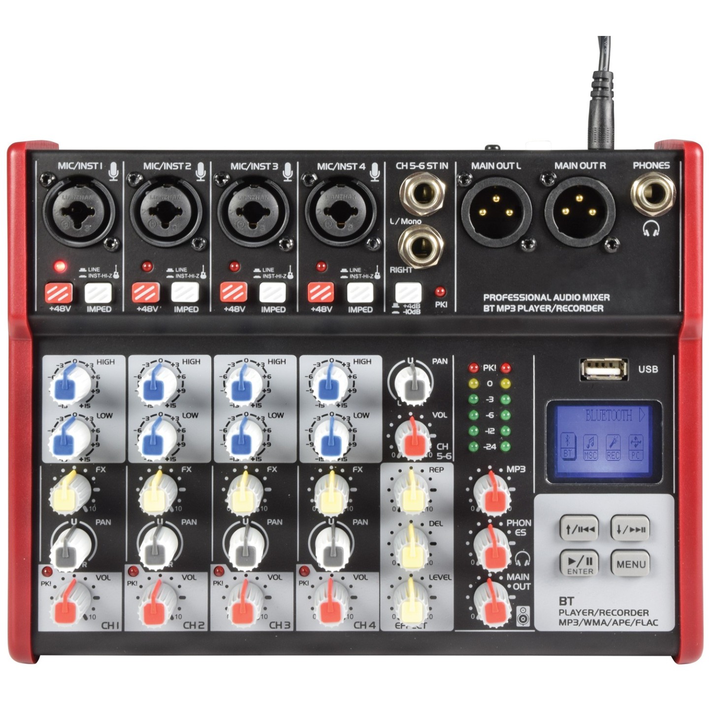 Citronic Mixer - CSM-6 - 6ch USB BT Play-Rec 170.872UK — Buy in Cyprus with Fast Delivery