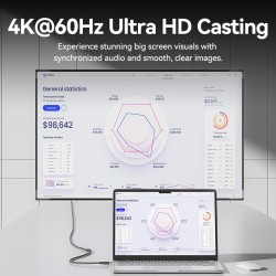 Vention USB-C 3.2 Gen2 M-F 0.5m Braided Aluminum Cable Black (Retail) — Buy in Cyprus with Fast Delivery