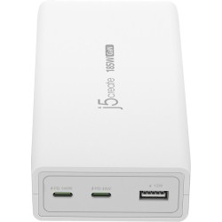 Buy j5create 185W Laptop GaN Charger PD3.1 2xUSB-C 1xUSB-A (UK Plug) JUP37185W in Cyprus, Nicosia, Limassol, Larnaka, Pafos