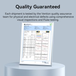 Buy Vention Network Cable - IBOBF - Cat6A UTP Right-Angle Slim 1.0m Black in Cyprus, Nicosia, Limassol, Larnaka, Pafos