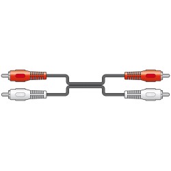 Buy AV:link 2RCA to 2RCA Cable - 112.052UK - 2RCA to 2RCA Cable 5.0m in Cyprus, Nicosia, Limassol, Larnaka, Pafos