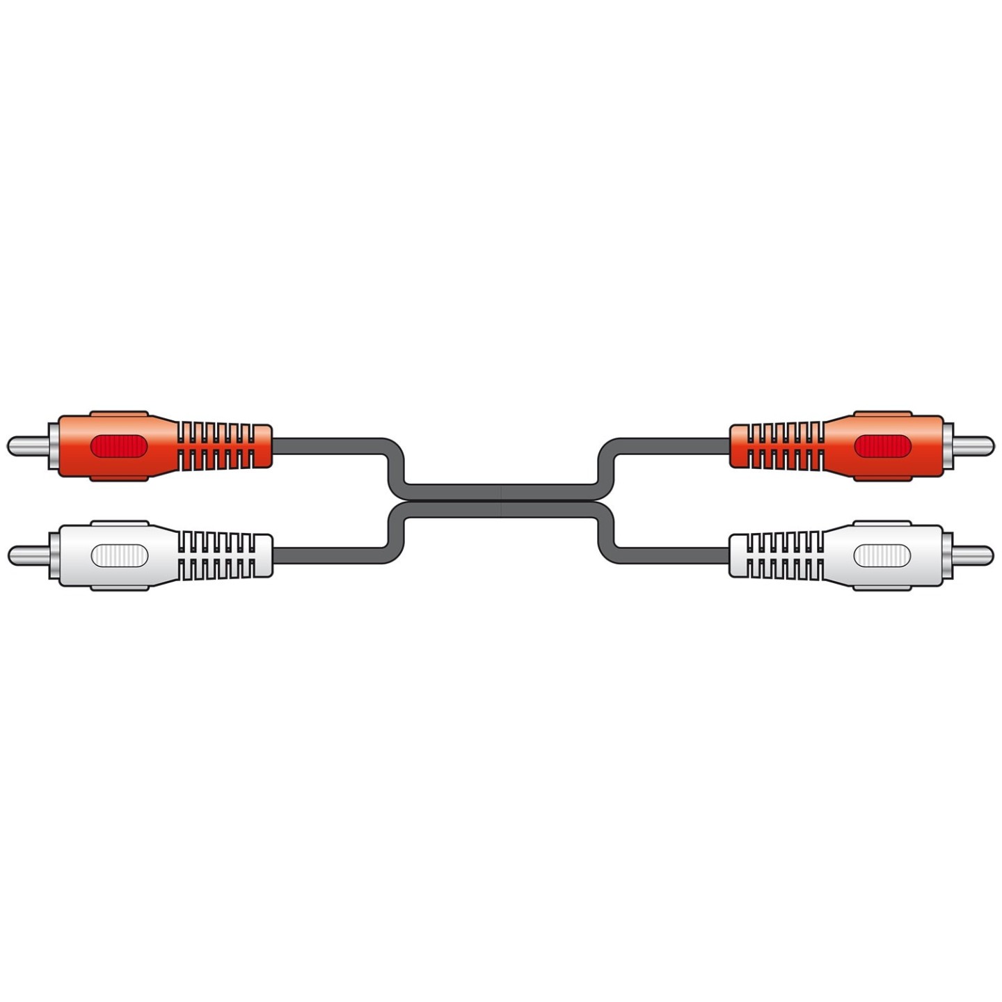 AV:link 2RCA to 2RCA Cable - 112.052UK - 2RCA to 2RCA Cable 5.0m — Buy in Cyprus with Fast Delivery