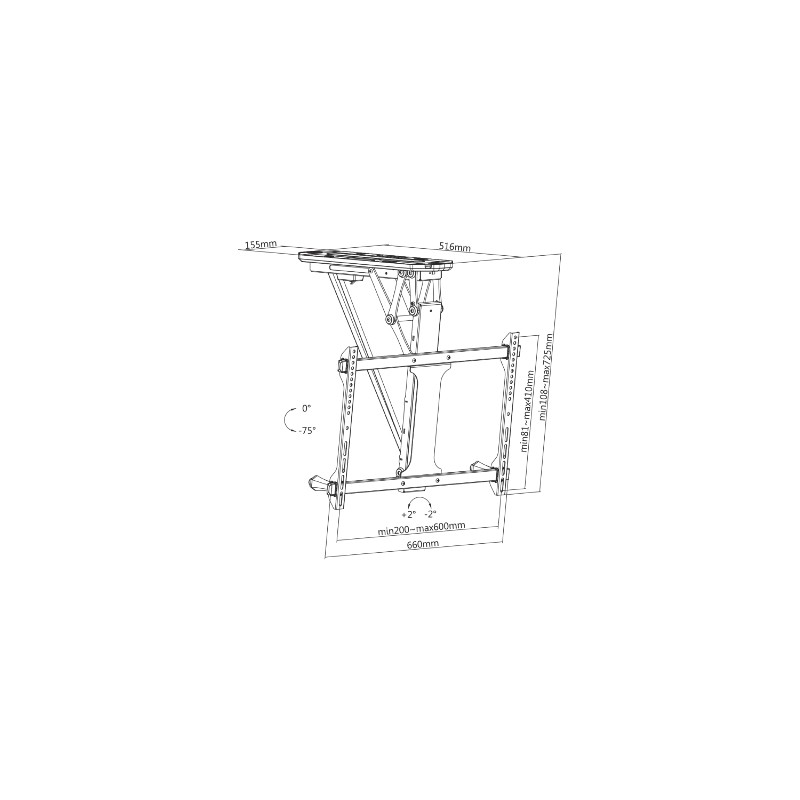 Buy GBC HeyMoto Universal Motorized Ceiling Mount with APP - TV3280 - Universal ... in Cyprus, Nicosia, Limassol, Larnaka, Pafos