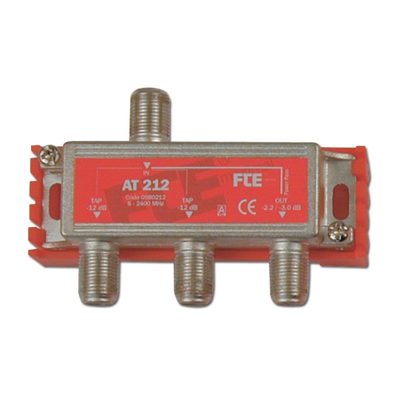 Buy FTE Tap - AT212 - 2-Way Tap 5-2400MHz in Cyprus, Nicosia, Limassol, Larnaka, Pafos