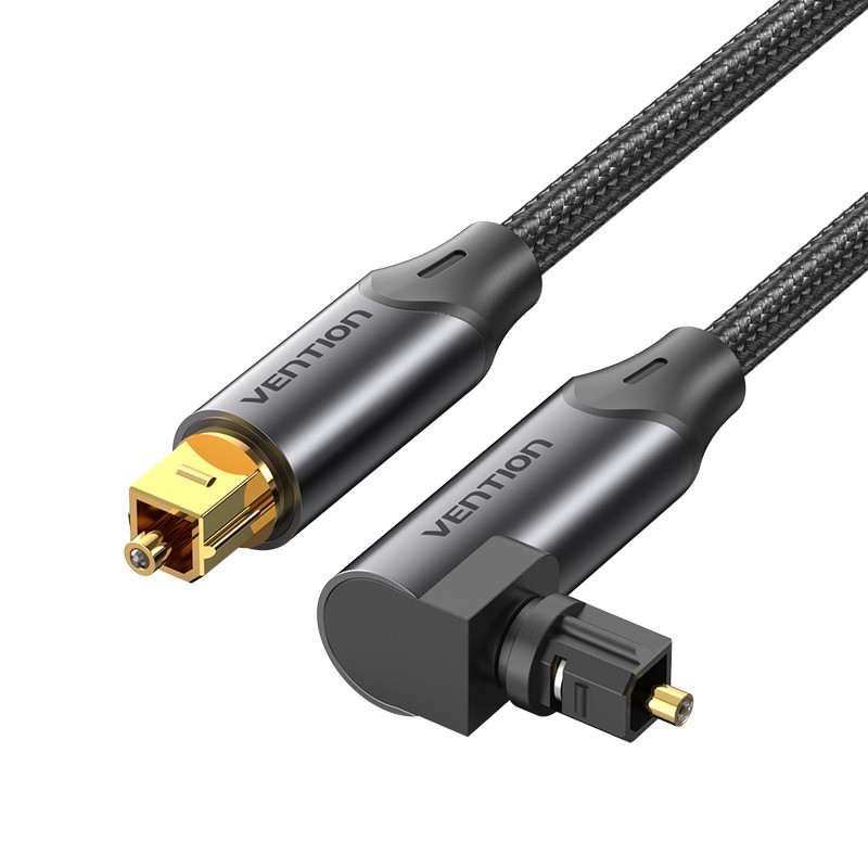 Buy Vention AUDIO Optical Cable - BKDBI - 90-Degree Aluminium 3.0m Black in Cyprus, Nicosia, Limassol, Larnaka, Pafos